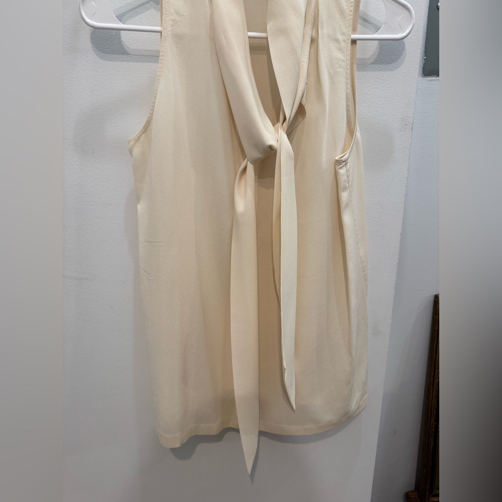 Theory Tie-Front Blouse - Picture 2 of 5